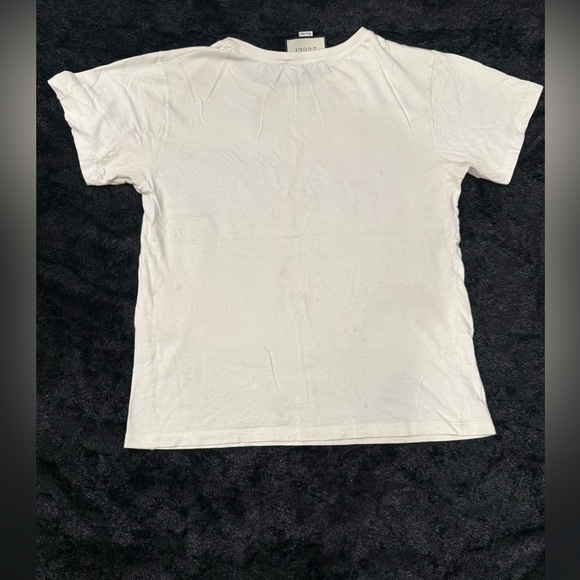 Gucci women cream Rainbow Graphic Tee - Picture 7 of 8